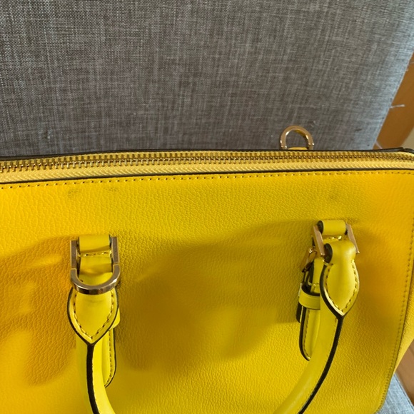 Yellow Michael Kors purse. - Picture 3 of 10